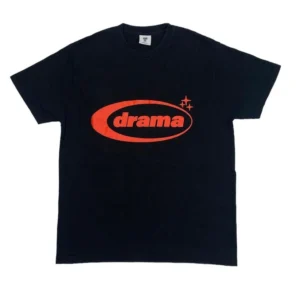 Drama Call Oval T-shirt Black-Red