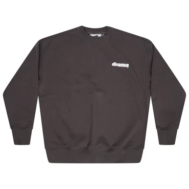 ASH GREY STAPLE CREW