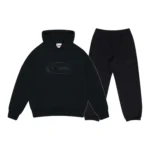 Black on Black Oval Bottoms Tracksuit