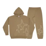 Camel Brown 3STA Stitch Tracksuit