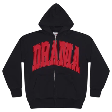 RED COLLEGE HEAVY ZIP UP