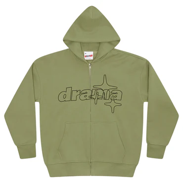 SAGE GREEN LINESTAR HEAVY ZIP UP