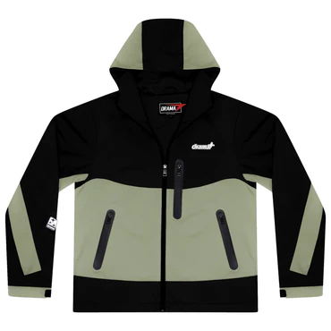 SAGE GREEN SHELL RAIN JACKET