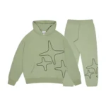Sage Green 3STA Stitch Tracksuit
