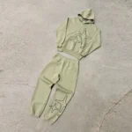 Sage Green 3STA Stitch Tracksuit